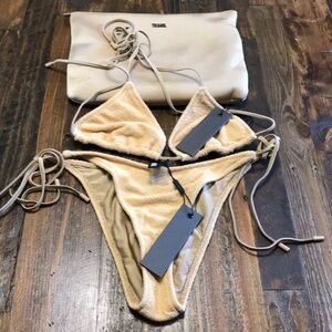 Triangl Bikini and Bag (Terry Cloth)